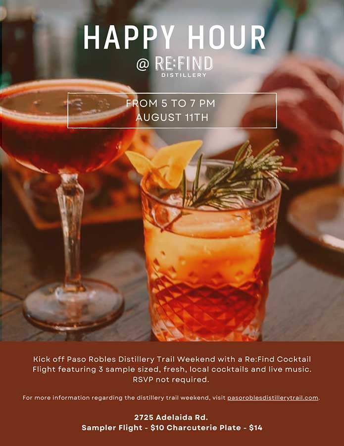 Special Events at ReFind Distillery