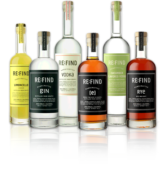 ReFind Handcrafted Spirits Paso Robles' First Craft Distillery