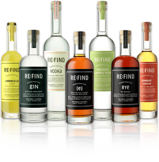Re:Find Gin, Vodka, and Whiskey