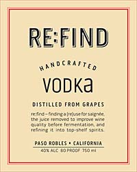 Vodka Label