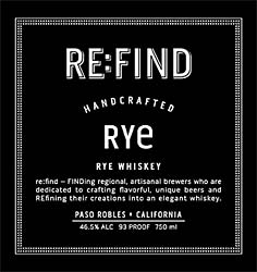 Rye Whiskey Label