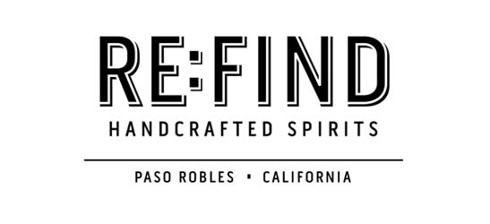 Re:Find Handcrafted Spirits White Logo