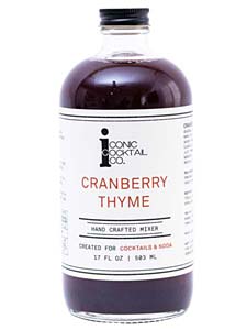 Cranberry Thyme Mixer