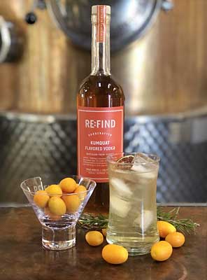 Kumquat Vodka Tonic